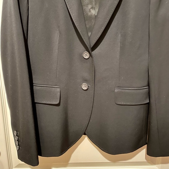 JCrew Wool Blazer Black Size 10 Beautiful - Picture 5 of 7